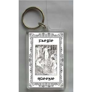   Acrylic Keyring Key Ring Walter Crane Faerie Queen 86: Home & Kitchen