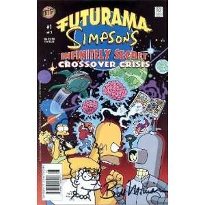   Simpsons Comic autographed by artist Bill Morrison: Sports & Outdoors