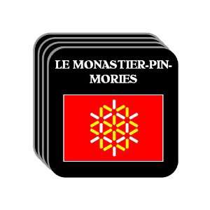   Roussillon   LE MONASTIER PIN MORIES Set of 4 Mini Mousepad Coasters