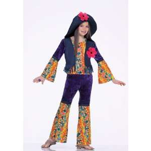  Purple Haze Hippie Tween Costume Toys & Games