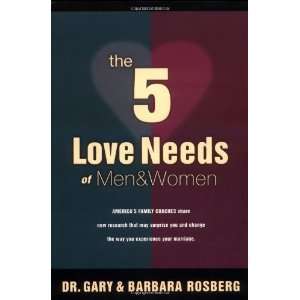   The 5 Love Needs of Men and Women [Paperback]: Barbara Rosberg: Books