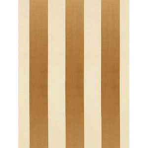  Schumacher Sch 63603 Wickham Satin Stripe   Caramel Fabric 