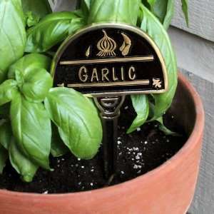  Mini Herb Garden Marker   Garlic Patio, Lawn & Garden