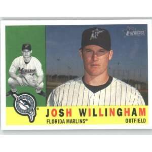  2009 Topps Heritage #474 Josh Willingham SP   Florida 