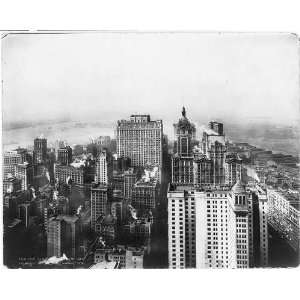  Woolworth Building,New York,NY,c1920,Skyline,buildings 