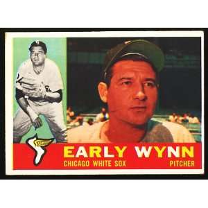 1960 Topps Early Wynn #1 Very Good Condition No Creases  