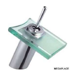   Waterfall Chrome Glass Vessel Sink Faucet (Model BA6200 05): Home