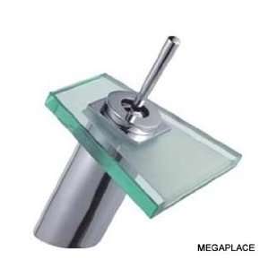   Waterfall Chrome Glass Vessel Sink Faucet (Model BA6200 06): Home
