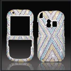  Yellow & Blue Multicolor X Cristalina crystal bling case 