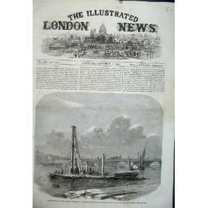  1862 Thames Embankment Boat Duke BuccleuchS Mansion