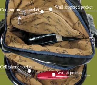 100% New Leather LK Fashion Handbag Messenger Bag Purse  