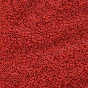   DB0753 Opaque Dark Red Miyuki Seed Beads Tube Arts, Crafts & Sewing