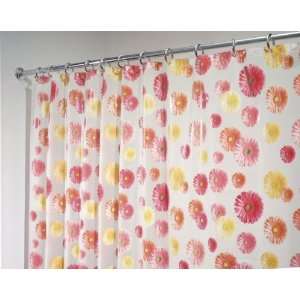  Gerbera Daisy Shower Curtain (Multicolor) (72H x 72W 