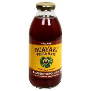  Guayaki Pure Heart/Raspberry Rtd, 16 Ounce (Pack of 12 