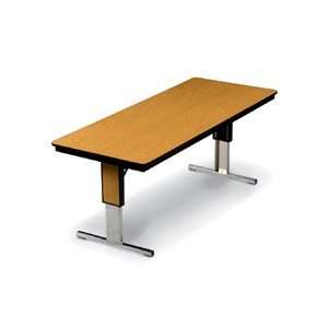   Conference Table Adjustable Height Midwest TLA306EF: Home & Kitchen