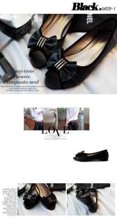   ★ Womens Shoes Often Toe Mary Janes Ribbon Ballet Flats #628  