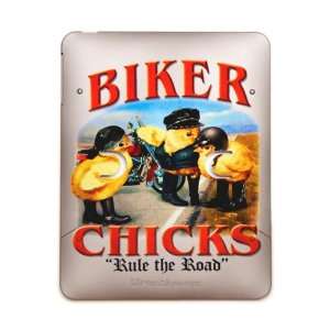   Metal Bronze Biker Chicks Women Girls Rule the Road 