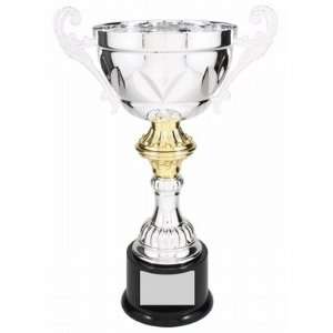  14 1/2 SILVER METAL Cup Trophy