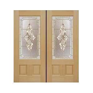 Exterior Door: Marsaille Two Panel Square Pair (Single also available)