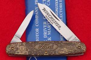 Winchester USA Mark Martin #6 Ford NASCAR Knife 1995   TK 002  
