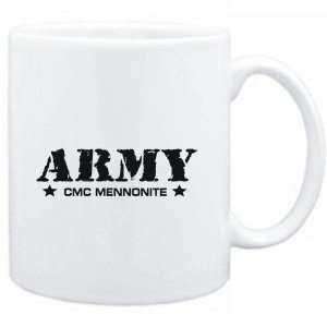    Mug White  ARMY Cmc Mennonite  Religions
