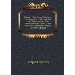   Memorables Du Vieux, Et Du Nouveau Testament, Volume 7 (French Edition