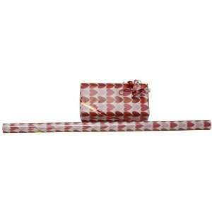  Red & Pink Hearts 12 sq ft. Wrapping Paper Rolls   Sold 