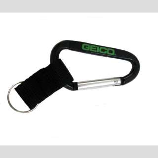 GEICO Insurance Logo Key Ring Holder Keychain Belt Fob  