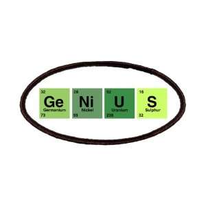 Patch of Genius Periodic Table of Elements Science Geek Nerd