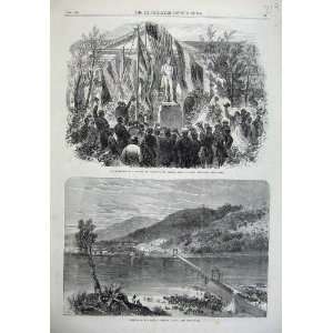  Statue Governor Grey Cape Town Queen Bridge Natal 1865 