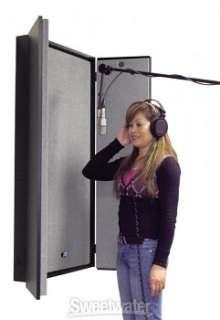 Primacoustic FlexiBooth (Black / Grey) (Wall Mount Vocal Booth, Grey 