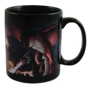  Incineration Dragon Ceramic Coffee Cup 11 OZ by Tom Wood 