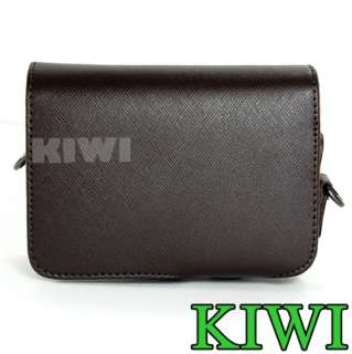 Brown Leather Camera Case Bag for Nikon Coolpix P300  