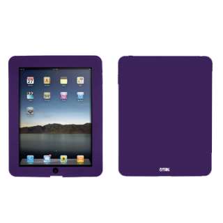 for Apple iPad Cases(Purple,Pink)+Leather Pouch+2x LCD  