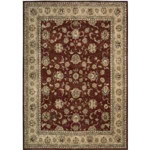   2000 Brick Traditional Persian 10 Octagon Rug (2203): Home & Kitchen