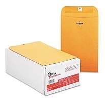 Kraft Clasp Manila Shipping Mailing Envelopes 100  