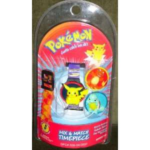  Pokemon Watch Mix & Match Timepiece: Toys & Games
