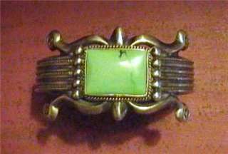 Navajo BisbeeTurquoise Sterling Silver Bracelet $545org  