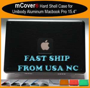 BLACK mCover® HARD CASE for MacBook Pro 15 + KBD COVER  