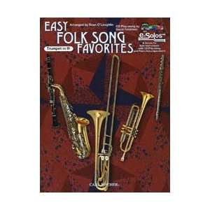  Carl Fischer Easy Folk Song Favorites (Trumpet) Musical 