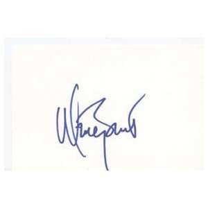  MARTY STUART Signed Index Card In Person