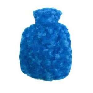  Childrens Blue Minky Swirls Covered Hot Water Bottle 