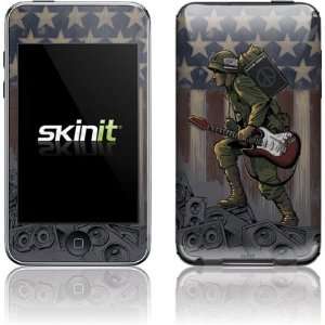  Skinit Patriotic Soldier with Guitar Vinyl Skin for iPod Touch 