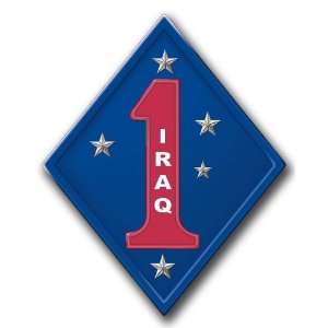  US Marine 1st Marines Iraq Decal Sticker 3.8 Everything 