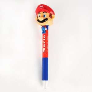   Super Mario Figure Roller Ballpoint Pen Toy Red: Toys & Games