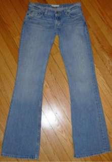 BKE Denim Buckle GRACE Jeans Low Rise Boot Cut Distressed 28 x 33 