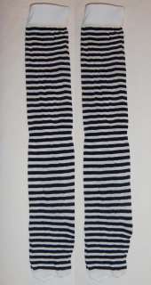 This listing is for 1 brand new pair of ladies striped opaque knee 