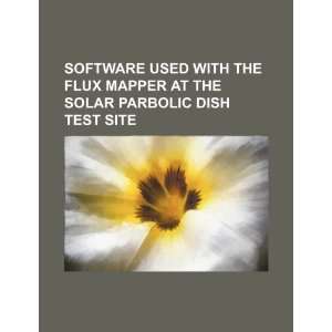  Software used with the flux mapper at the solar parbolic 