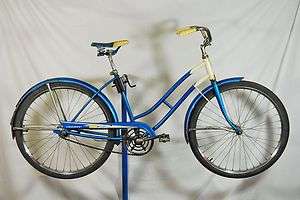 Vintage Murray built 1960s JC Pennys Foremost bicycle bike Ladies 