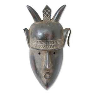  Ivorian wood mask, Mighty Warrior